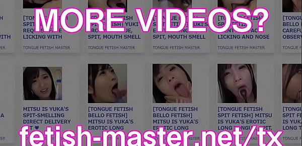 trendsJapanese Asian Tongue Spit Face Nose Licking Sucking Kissing Handjob Fetish - More at fetish-master.net